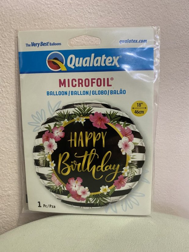 Fóliové balónky - Happy Birthday