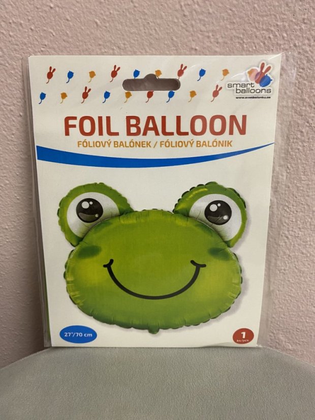 Fóliový balónek zvířátko hlava - různé druhy - Varianta: slon