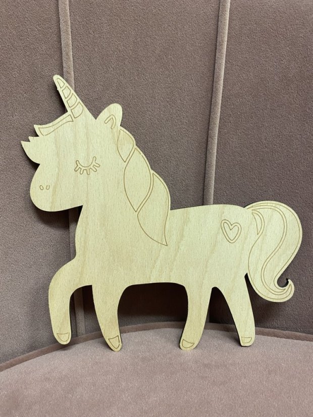 Dřevěná omalovánka - různé druhy - Tvar: Mikuláš