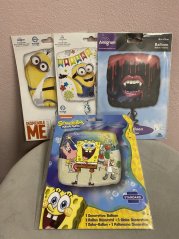 Fóliový balónek čtverec - různé druhy