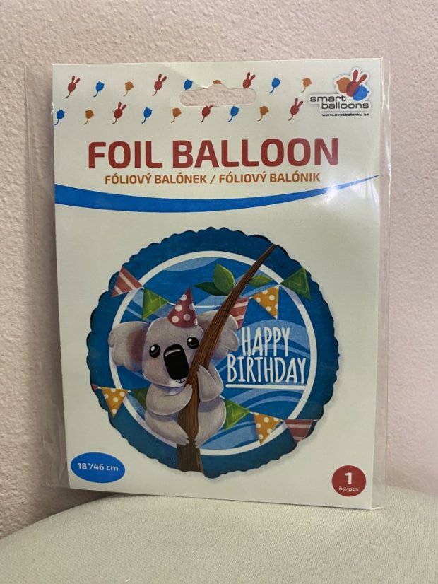 Fóliové balónky - Happy Birthday