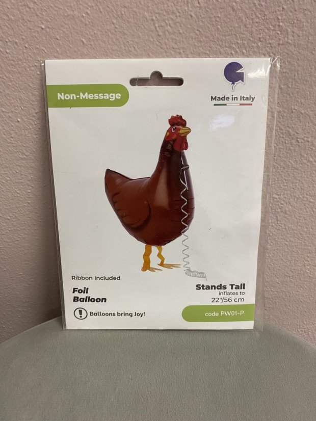 Chodící balónky - různé druhy