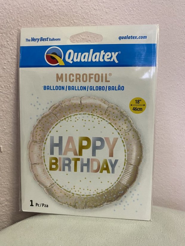 Fóliové balónky - Happy Birthday