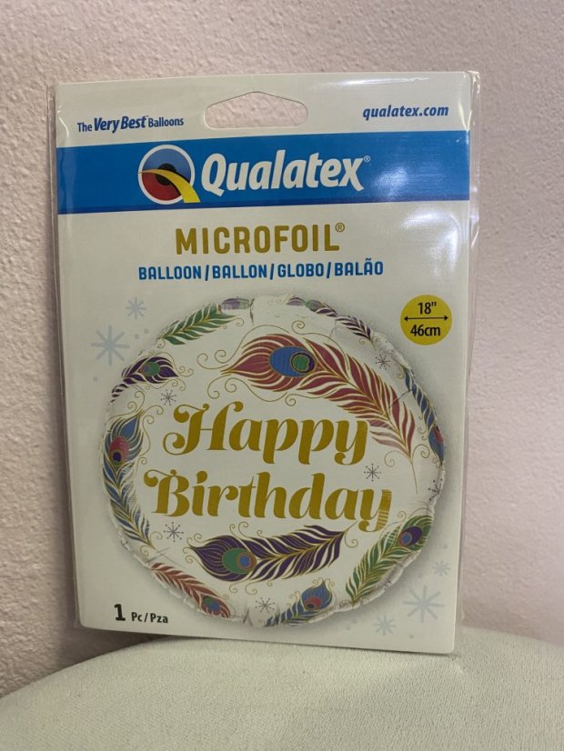 Fóliové balónky - Happy Birthday