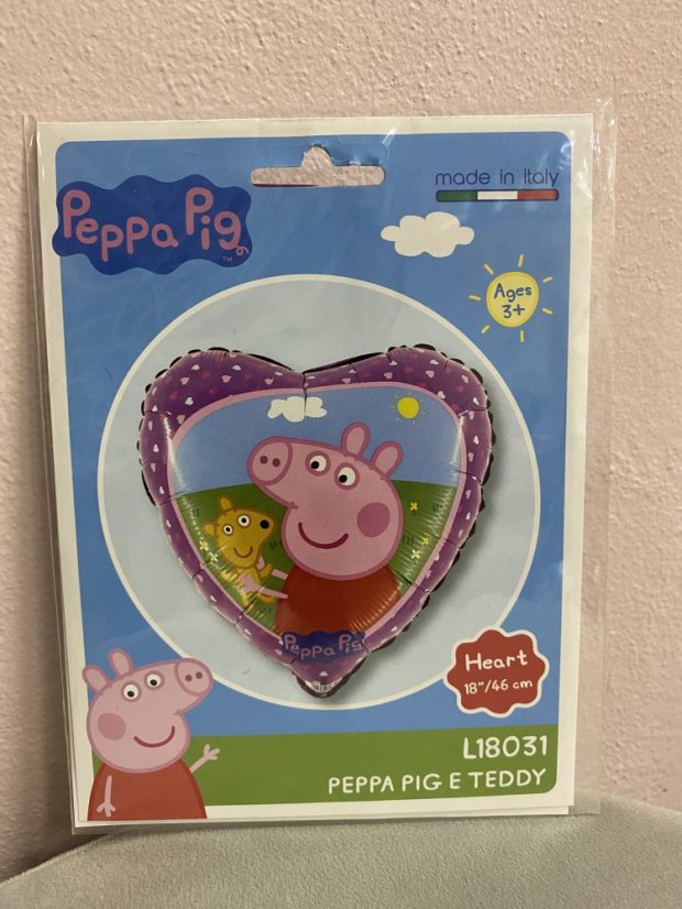 Fóliový balónek srdce - různé druhy - Varianta: Princezny