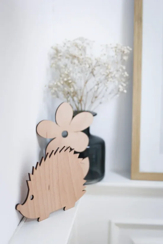 Dřevěná omalovánka - různé druhy - Tvar: Mikuláš