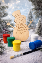 Dřevěná omalovánka - různé druhy