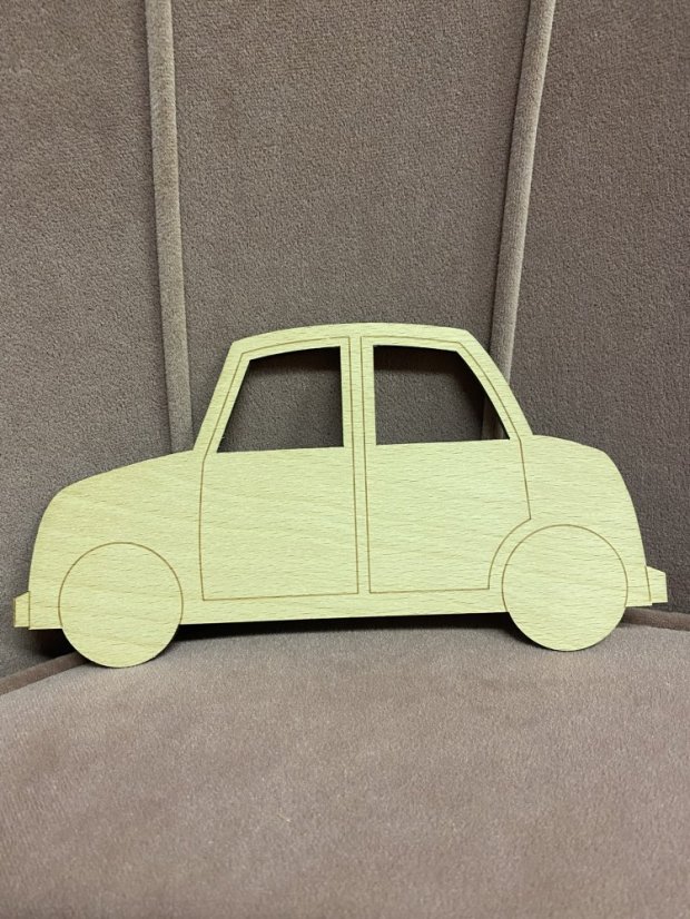 Dřevěná omalovánka - různé druhy - Tvar: Mikuláš