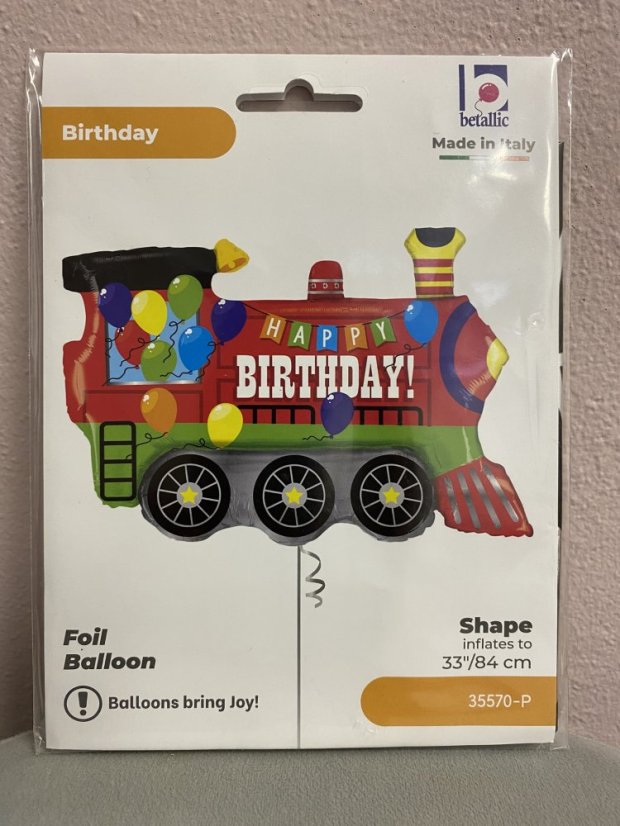 Fóliový balónek - auta/stroje - různé druhy