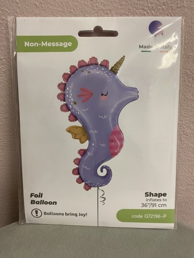 Fóliový balónek mořský svět - různé druhy