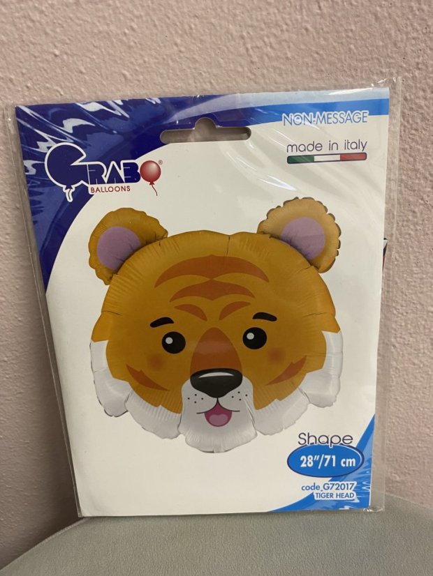 Fóliový balónek zvířátko hlava - různé druhy - Varianta: slon