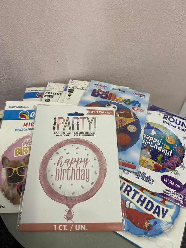 Fóliové balónky - Happy Birthday