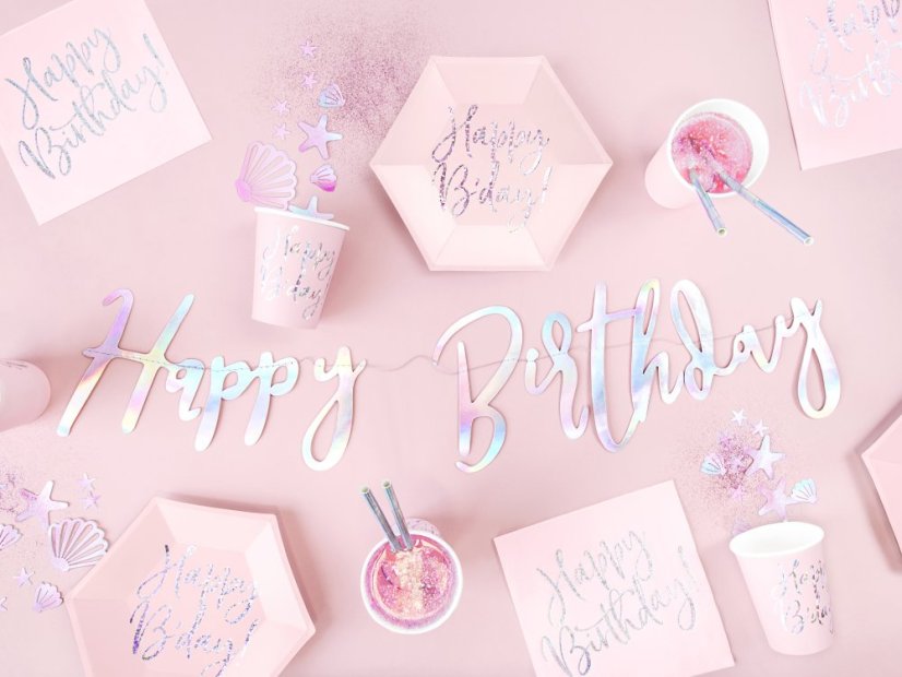 Balíček - Happy Birthday RŮŽOVÁ