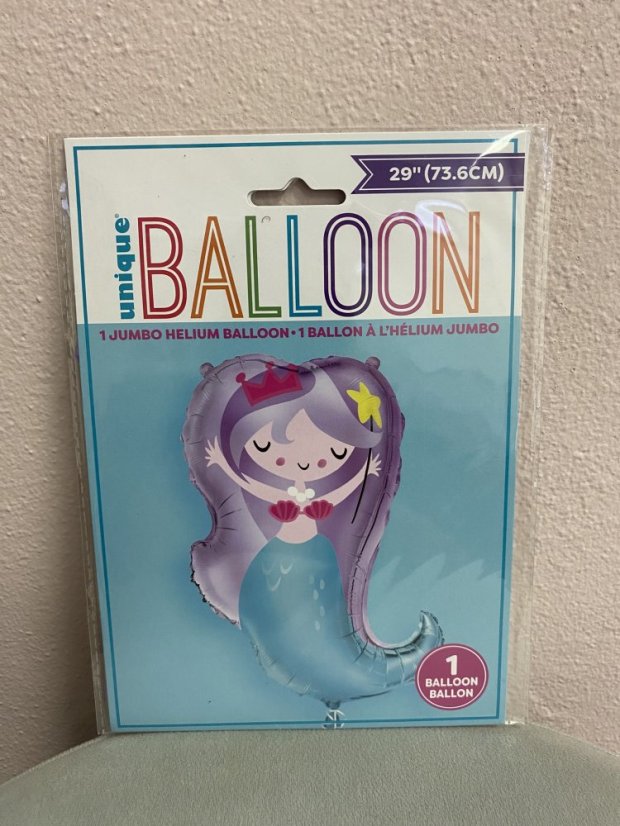 Fóliový balónek mořský svět - různé druhy