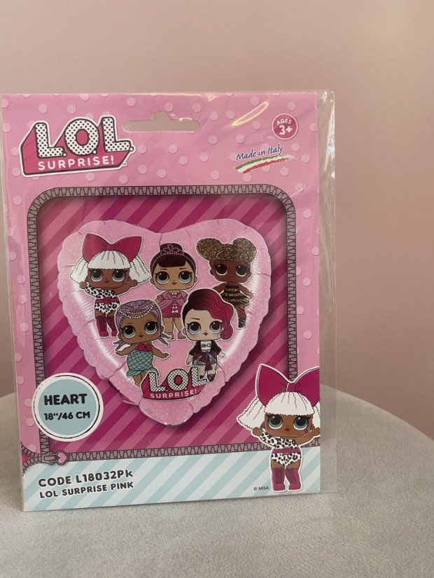 Fóliový balónek kulatý - různé druhy - Varianta: Máša a medvěd