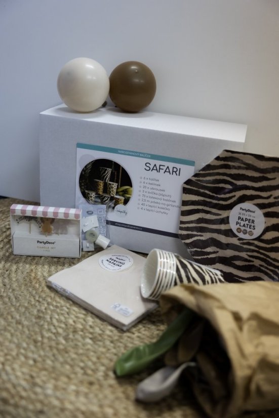 Balíček - SAFARI - Varianta: s balónky