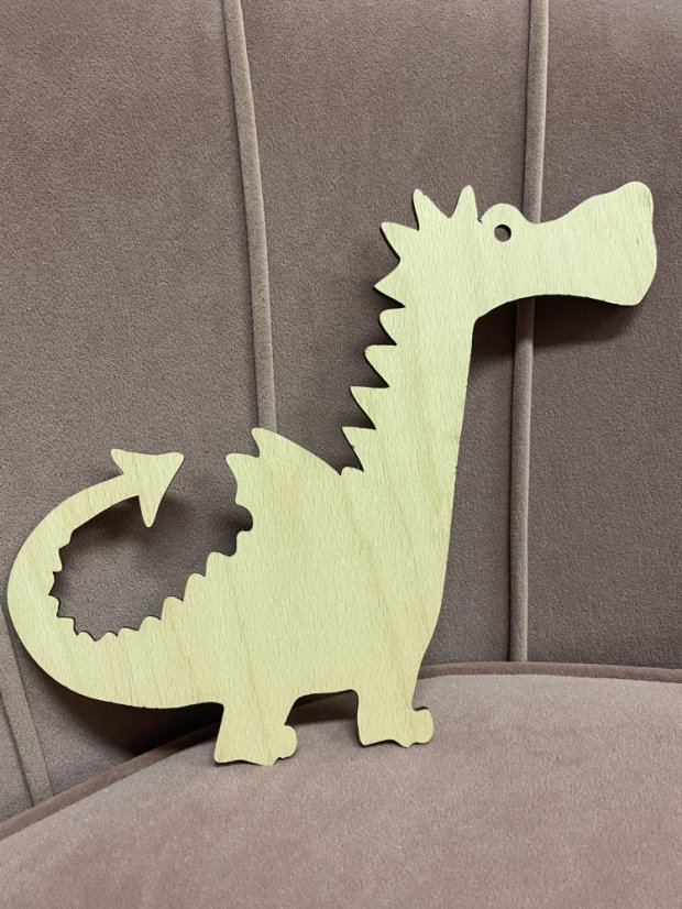 Dřevěná omalovánka - různé druhy - Tvar: Mikuláš