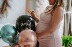Balónky na odhalení pohlaví miminka