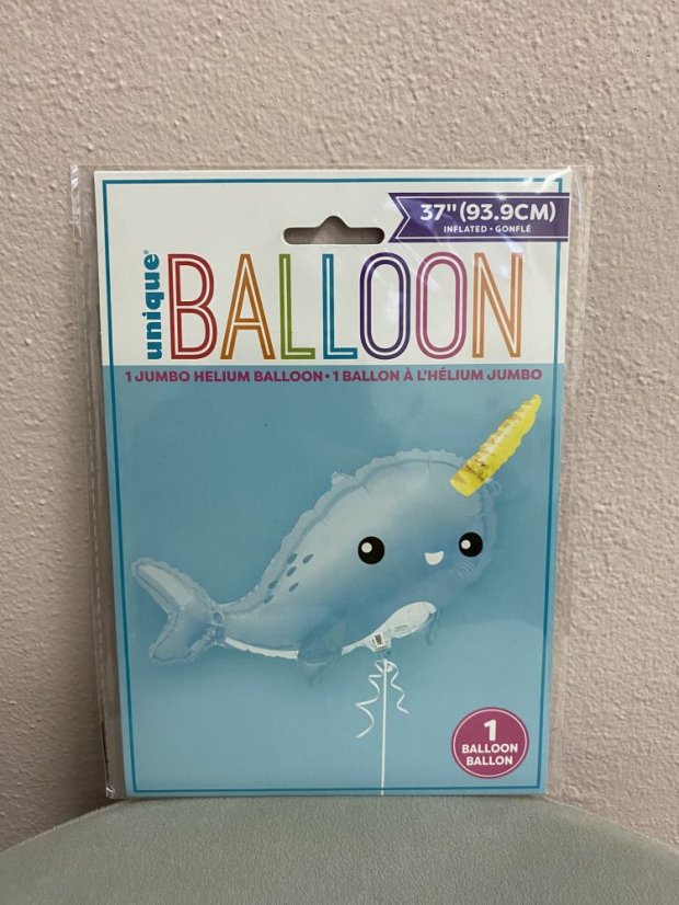 Fóliový balónek mořský svět - různé druhy