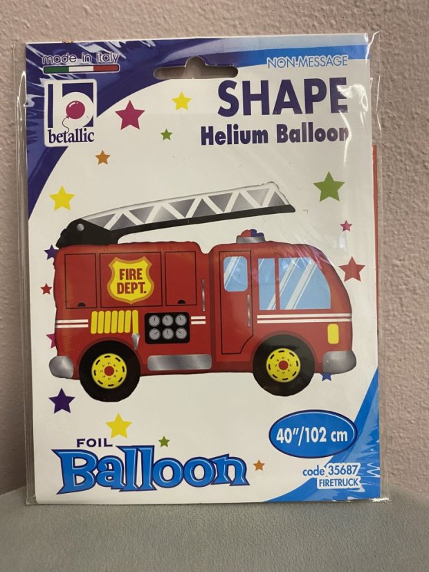 Fóliový balónek - auta/stroje - různé druhy