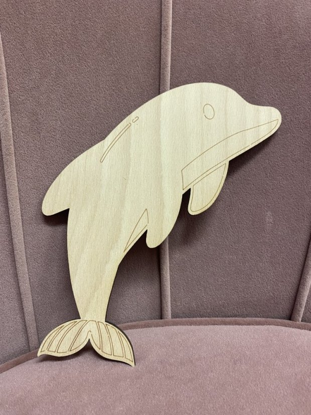 Dřevěná omalovánka - různé druhy - Tvar: Mikuláš